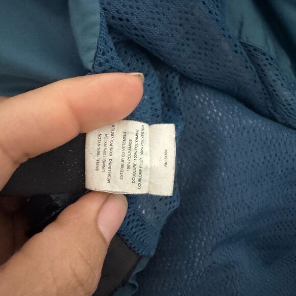 Vintage Patagonia Mountain StormBlue Dark Green inside Parka Rain Jacket SizeM - Picture 5 of 5